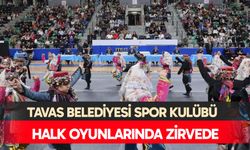 Tavas Belediyesi Spor Kulübü halk oyunlarında zirvede