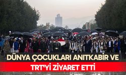 Dünya çocukları Anıtkabir ve TRT'yi ziyaret etti