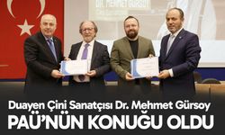 Duayen Çini Sanatçısı Dr. Mehmet Gürsoy PAÜ’nün Konuğu Oldu