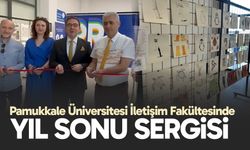 PAÜ İletişim Fakültesinde Yıl Sonu Sergisi Sanatseverlerle Buluştu