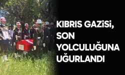 Denizli’de Kıbrıs gazisi son yolculuğuna uğurlandı