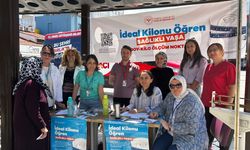 Denizli’de sağlıklı yaşam için stant kuruldu