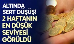 Altında Sert Düşüş! 2 Haftanın En Düşük Seviyesi Görüldü