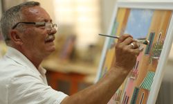 Usta ressam İbrahim Balaban’ın eserleri sanatseverlerle buluştu