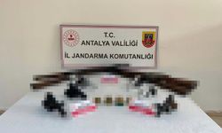 Jandarmadan kaçak silah operasyonu