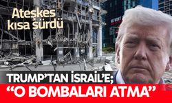Trump'tan İsrail'e tepki; "O bombaları atma..."