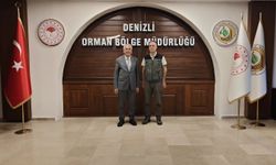 Eski Milletvekili İbrahim Aydın’dan Denizli Orman Bölge Müdürlüğü’ne Ziyaret