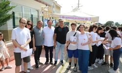 Yıldırım, oğluyla beraber YKS heyecanı yaşadı