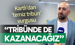 Volkan Kartlı; “Hedefimiz sadece sahada değil, tribünde de kazanmak”