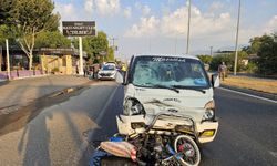 Kamyonetle çarpışan motosikletin sürücüsü öldü