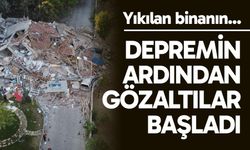 Balıkesir'deki depremin ardından gözaltılar başladı