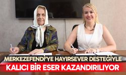 Merkezefendi’ye hayırsever desteğiyle kalıcı bir eser kazandırılıyor