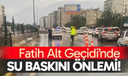 Fatih Alt Geçidi’nde su baskını önlemi