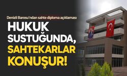 “Hukuk sustuğunda, sahtekarlar konuşur!”