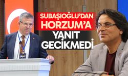 Subaşıoğlu’dan Horzum’a yanıt gecikmedi