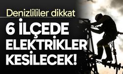 Denizli elektrik kesintisi… 11 Aralık 2025