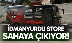 Denizli İdmanyurdu’nun gezici store aracı yollara çıkıyor