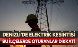 Denizli elektrik kesintisi… 21 Aralık 2025