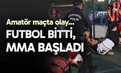 Denizli’de amatör maçta olay; Futbol bitti, MMA başladı