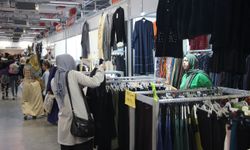 Aydın'daki giyim festivali yoğun ilgi görüyor