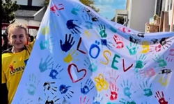 Beyağaç'ta lösemili çocuklar unutulmadı