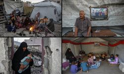 İsrail saldırılarında 5 çocuğunu kaybeden Gazzeli yaşlı çift, 36 toruna bakıyor