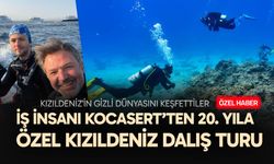 İş insanı Ko​​​​​​​casert’ten 20.yıla özel Kızıldeniz dalış turu; Kızıldeniz’in gizli dünyasını keşfettiler