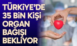 Türkiye’de 35 bin kişi organ bağışı bekliyor