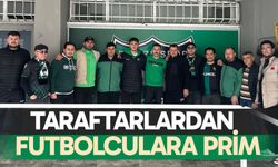 Taraftarlardan futbolculara prim