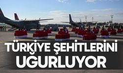 Türkiye şehitlerini uğurluyor