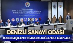 Denizli Sanayi Odası TOBB Başkanı Hisarcıklıoğlu’nu ağırladı
