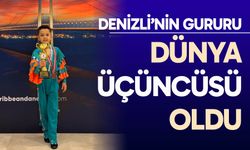 7 yaşında dünya üçüncüsü oldu