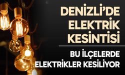 Denizli elektrik kesintisi… 10 Aralık 2025