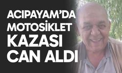 Acıpayam’da motosiklet kazası can aldı