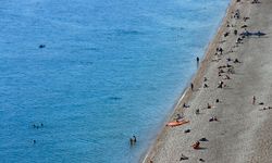 Antalya'da aralık ayında deniz keyfi