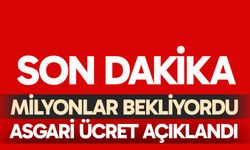 Asgari ücret açıklandı