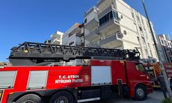 Aspiratörden çıkan yangın korkuttu