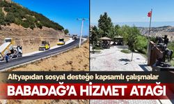 Denizli Büyükşehir’den Babadağ’a hizmet atağı
