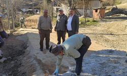 Beyağaç'ta yollar yenileniyor