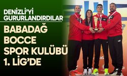 Babadağ Bocce Spor Kulübü 1. Lig’de