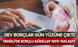 Dev borçlar gün yüzüne çıktı