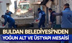 Buldan Belediyesi’nden Yoğun Alt ve üstyapı mesaisi