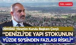 Çerçi: “Denizli’de yapı stokunun yüzde 50’sinden fazlası riskli”