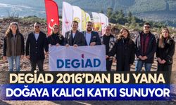 DEGİAD 2016’dan bu yana doğaya kalıcı katkı sunuyor