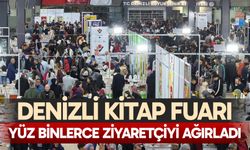 Denizli Kitap Fuarı yüz binlerce ziyaretçiyi ağırladı