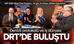 Denizli protokolü ve iş dünyası DRT 2026 Yılbaşı Özel Programı’nda buluştu