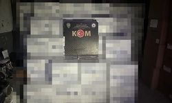 Durdurulan araçta 5 milyon makaron ele geçirildi