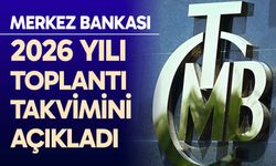 Merkez bankası 2026 toplantı takvimini açıkladı