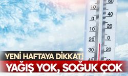 Meteoroloji verileri açıkladı...