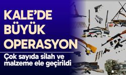 Kale'de silah operasyonu